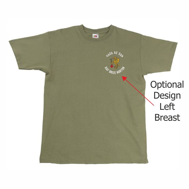 RAF Brize Norton - 4626 AE Squadron Cotton Teeshirt