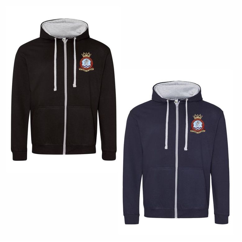 473 (Hartlepool) Squadron RAFAC Two Tone Full Zip Hood