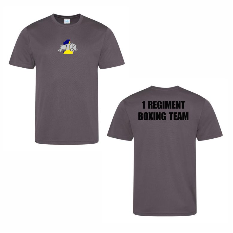 1 Regiment RLC - Boxing Team Performance Teeshirt
