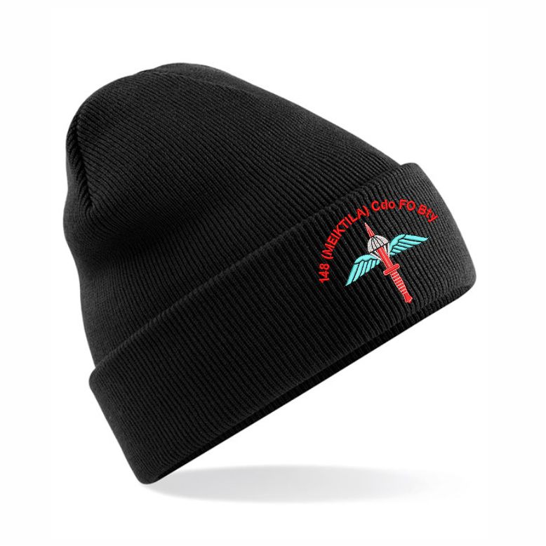 29 (Cdo) Regiment RA 148 (Meiktila) Commando Forward Observation Bty Cuffed Beanie Hat