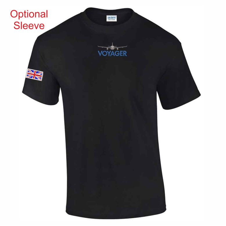 RAF Brize Norton - Voyager Cotton Teeshirt (design centre front)