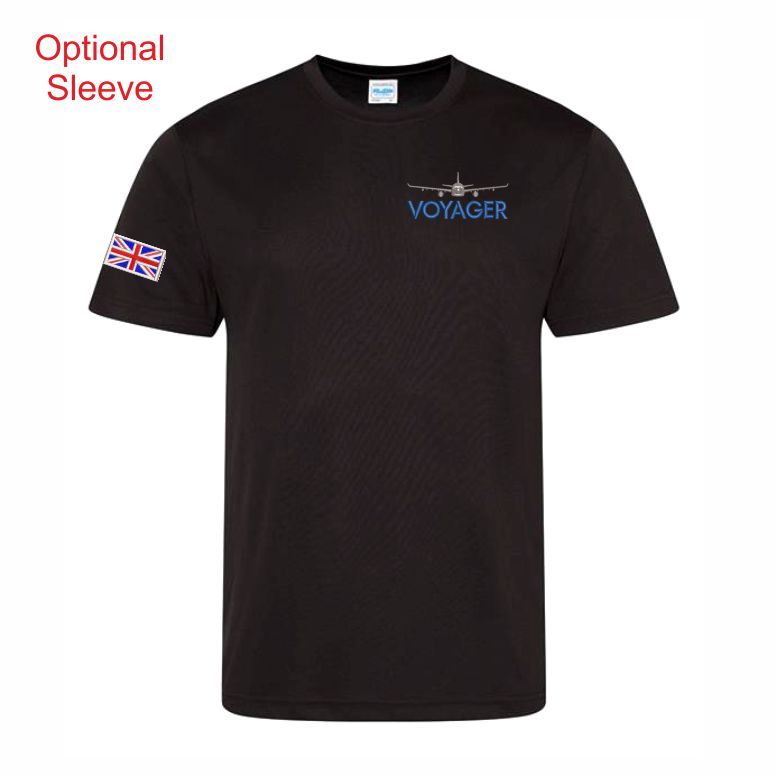 RAF Brize Norton - Voyager Performance Teeshirt (design left breast)
