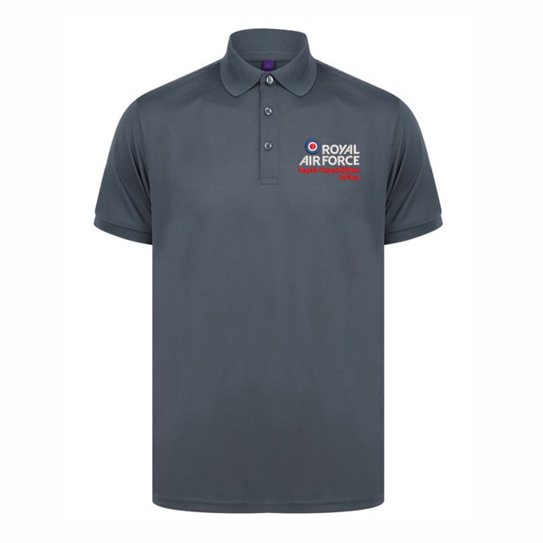 RAF Rapid Capabilities Office Recycled Polyester Polo 