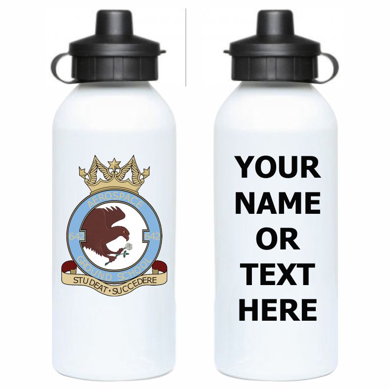 642 Aerospace Ground School RAFAC Sports Bottle