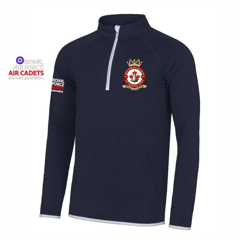 1439 (Skelmersdale) Sqn RAFAC Half Zip Sweatshirt