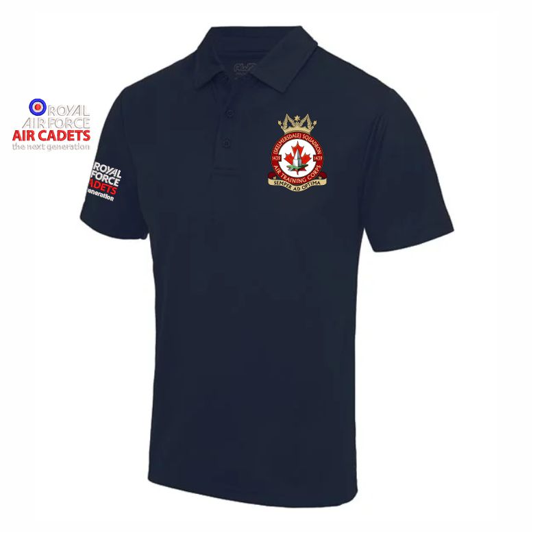 1439 (Skelmersdale) Sqn RAFAC Cool Poloshirt