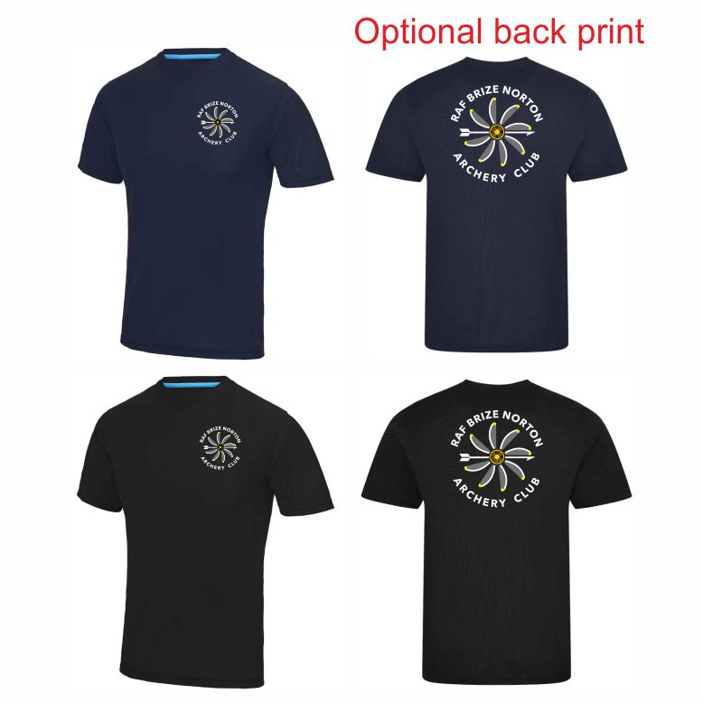 RAF Brize Norton - Archery Club Performance Teeshirt