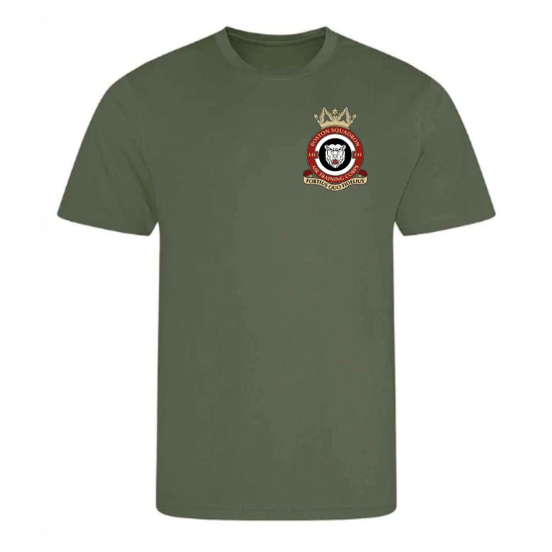 141 (Boston) Squadron RAFAC Performance Teeshirt