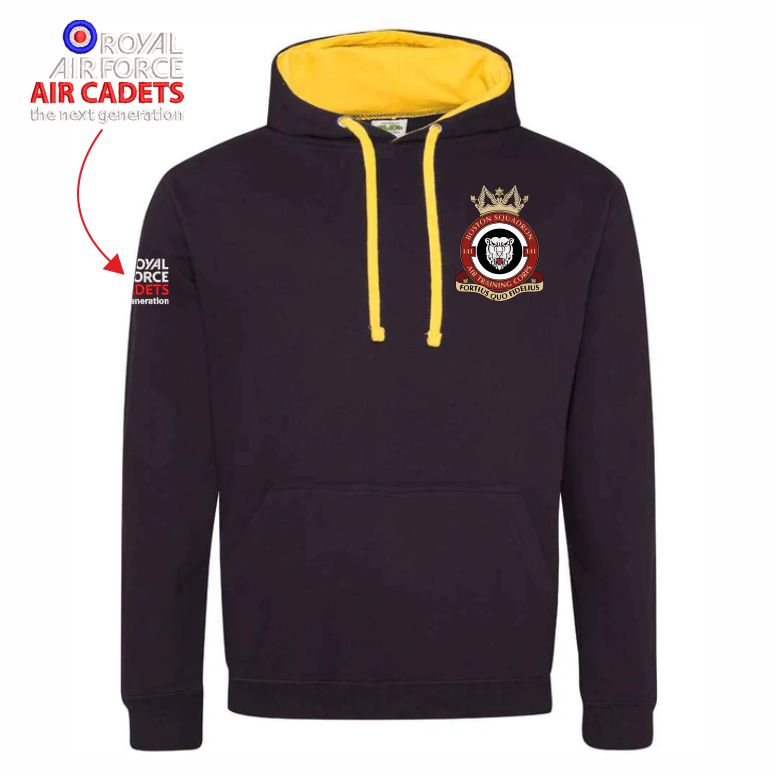 141 (Boston) Squadron RAFAC Two Tone Hoodie 