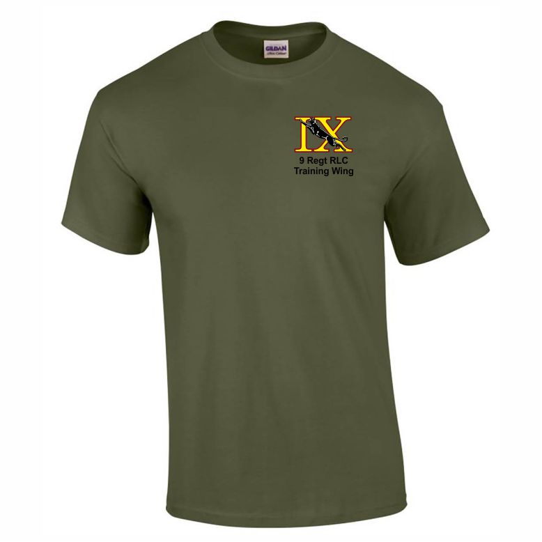 9 Regiment RLC - Training Wing  Cotton Teeshirt