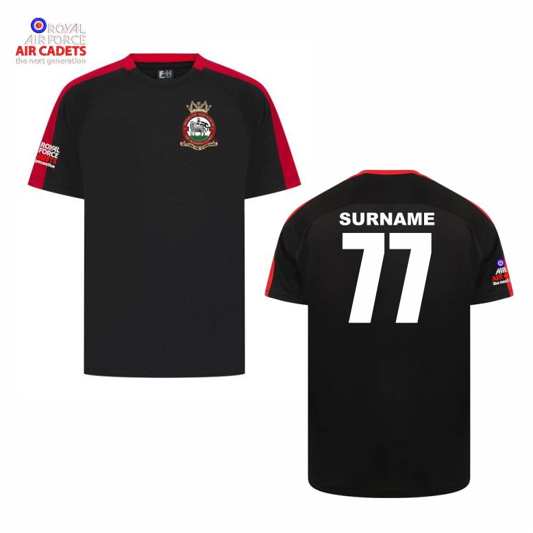 77 (Redruth) Squadron RAFAC Performance T Shirt