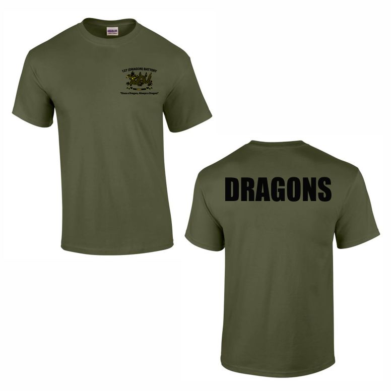 19 Regiment RA 127 Battery Cotton Teeshirt