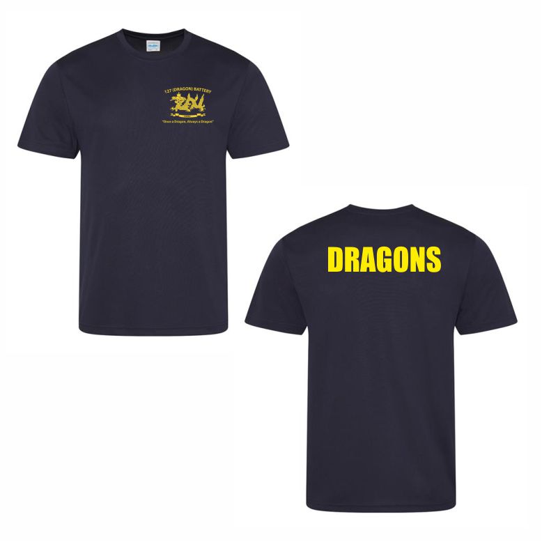 19 Regiment RA 127 Battery Performance Teeshirt