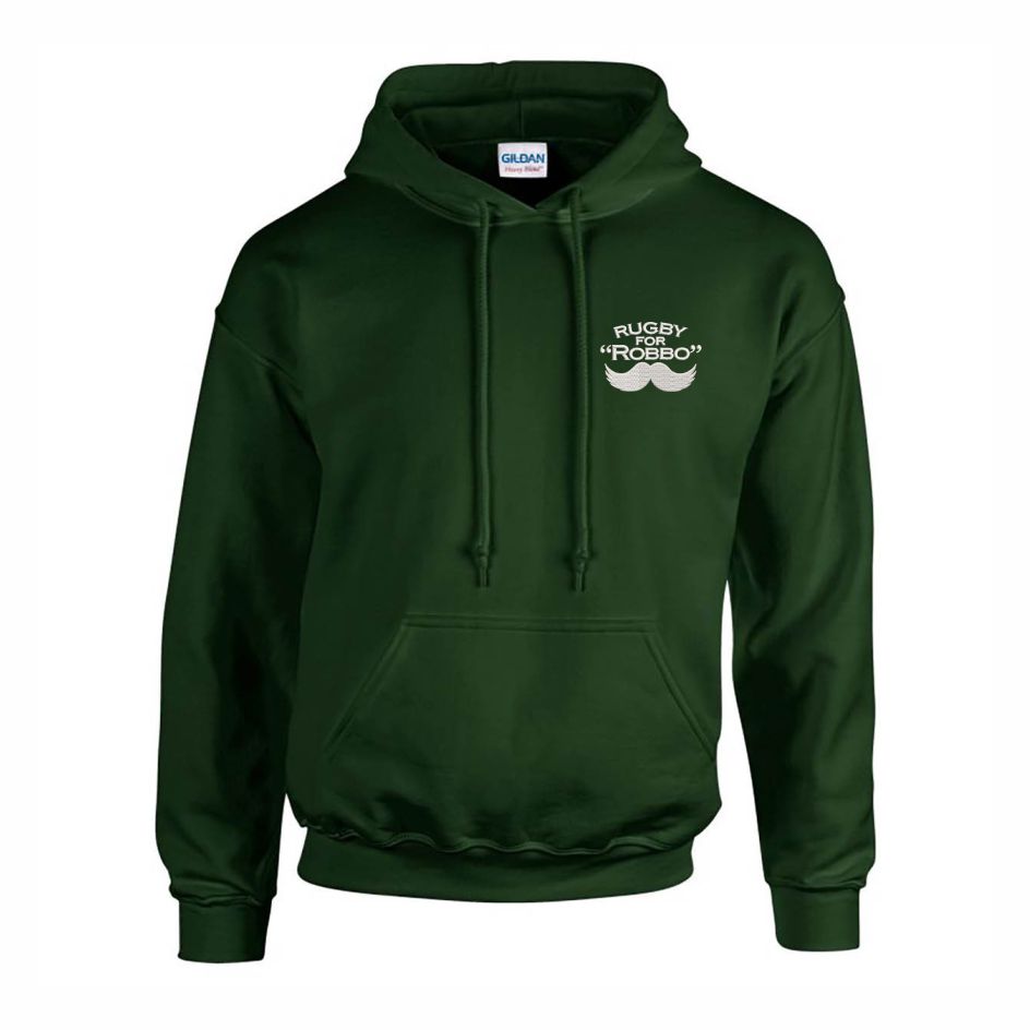 Rugby for Robbo Hooded Sweatshirt