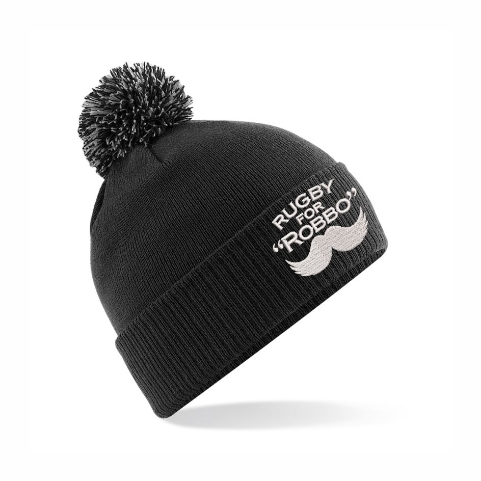 Rugby for Robbo Snowstar Beanie Hat