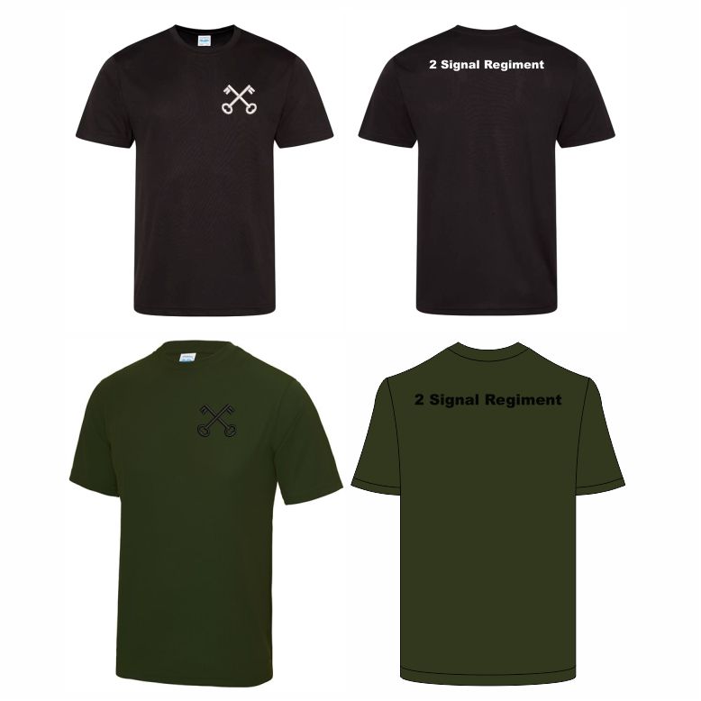2 Signal Regiment Performance Teeshirt