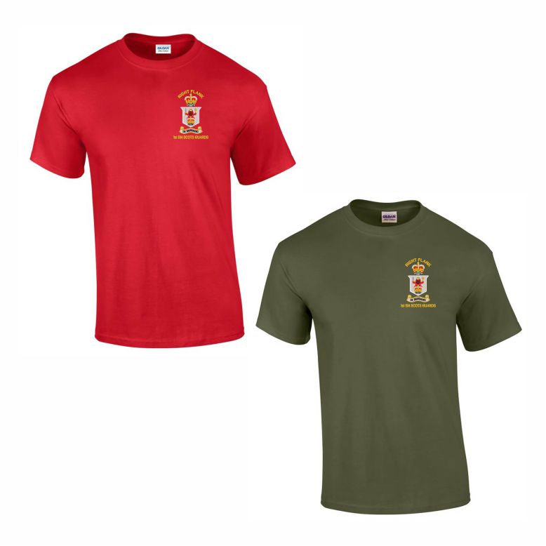 1st Battalion Scots Guards - Right Flank Cotton Teeshirt