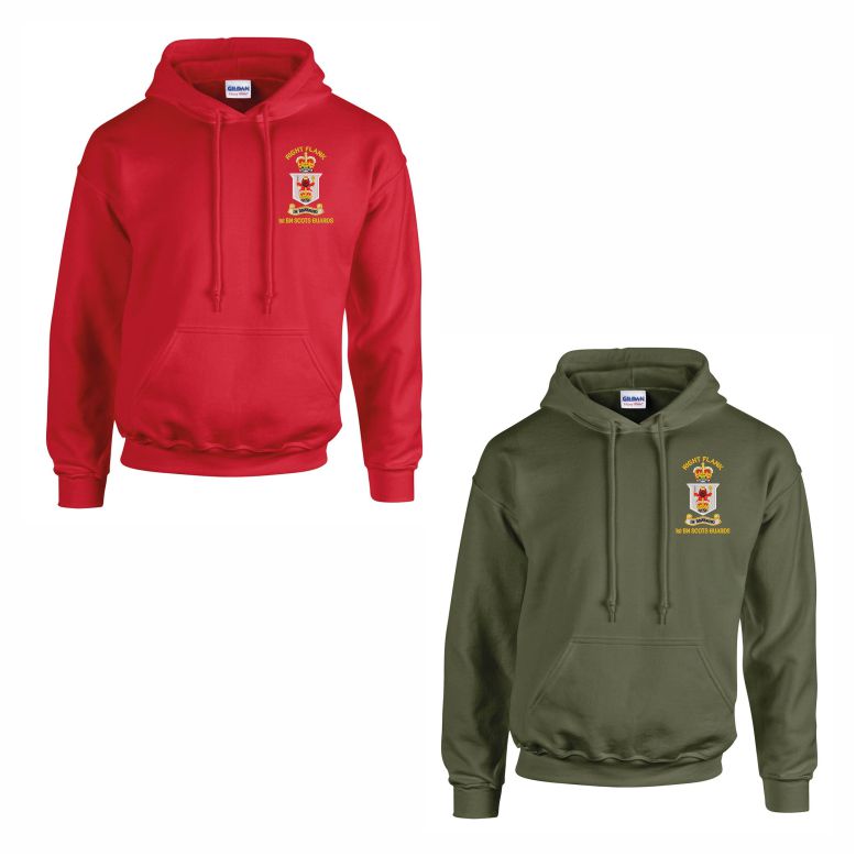 1st Battalion Scots Guards - Right Flank Hooded Sweatshirt