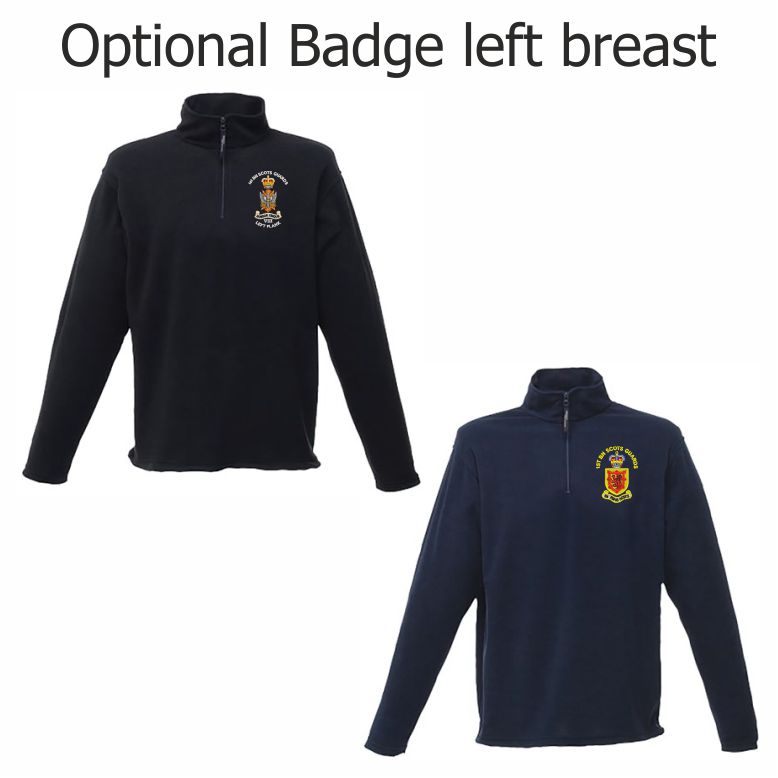 1st Battalion Scots Guards - Left Flank Zip Neck Fleece