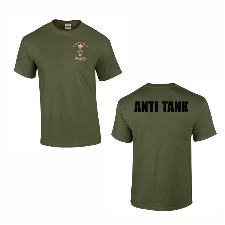 1st Battalion Scots Guards - B Company - Anti Tank Platoon Cotton Teeshirt