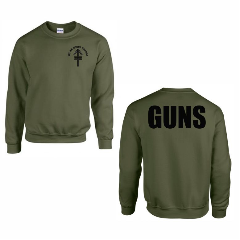 1st Battalion Scots Guards - B Company - Machine Gun Platoon Sweatshirt