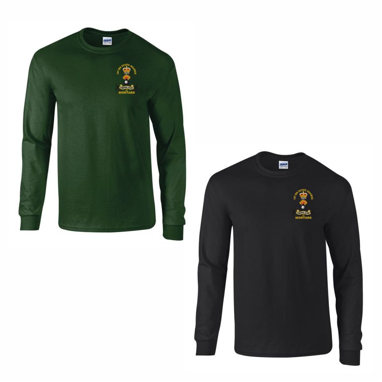 1st Battalion Scots Guards - B Company - Mortar Platoon Long Sleeve T shirt 