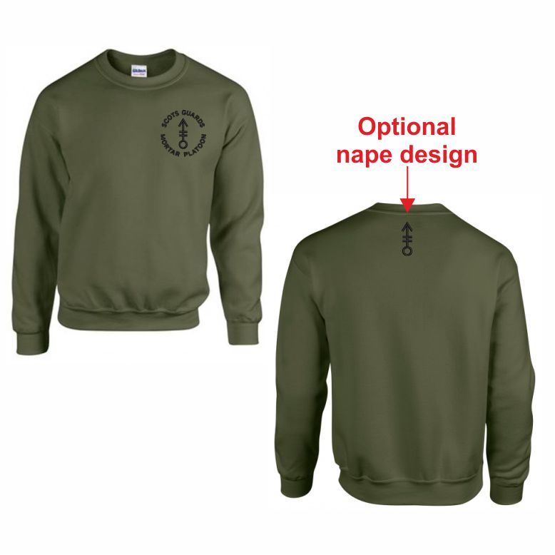 1st Battalion Scots Guards - B Company - Mortar Platoon Sweatshirt 