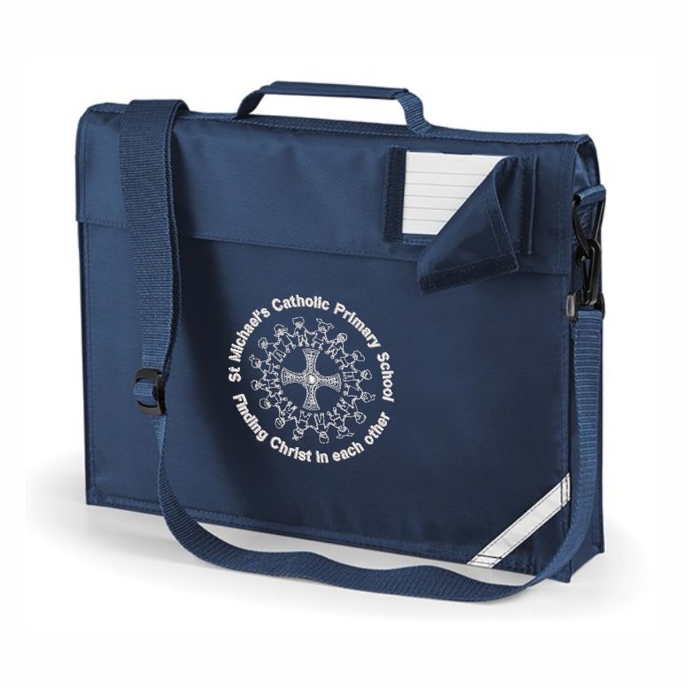 St Michaels Catholic PS Book Bag WITH STRAP