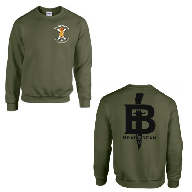 4th Bn The Royal Regiment of Scotland Braithrean Sweatshirt