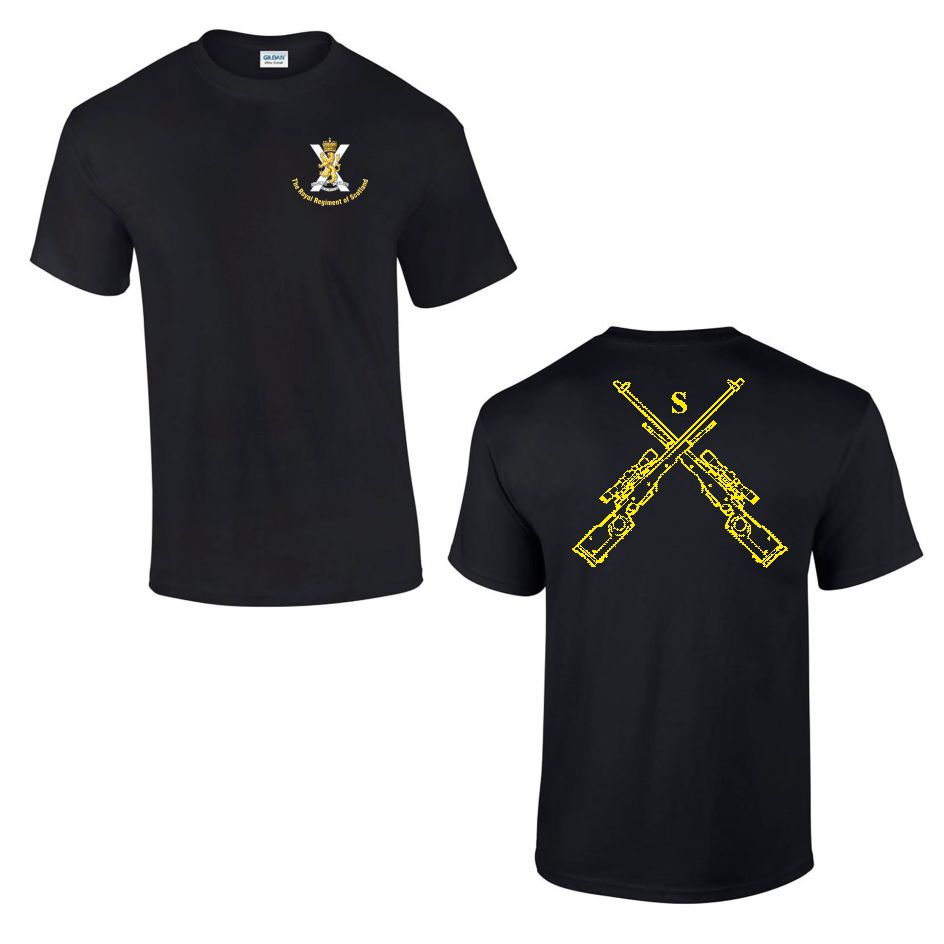 4th Bn The Royal Regiment of Scotland SNIPER PLATOON Performance Teeshirt