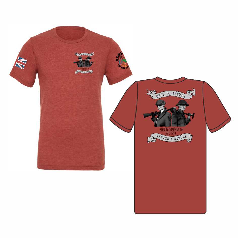 Sapper Valhalla Peaky Blinders Ladies Tri Blend Teeshirt