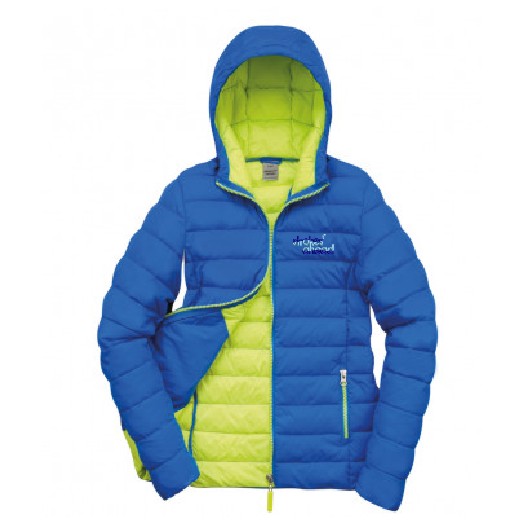 Strokes Ahead Learn To Swim Ladies Snow Bird Padded Jacket