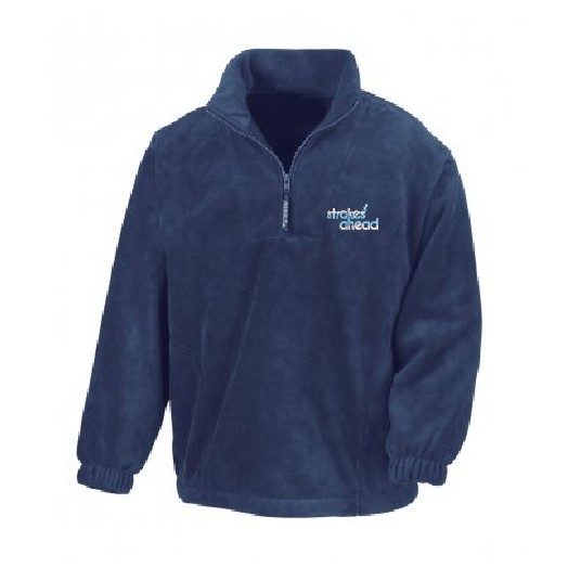 Strokes Ahead Learn To Swim Adults Fleece Jacket