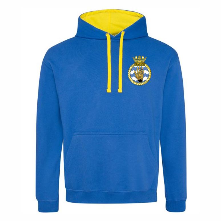 Seaham Sea Cadets Two Tone Hooded Sweatshirt