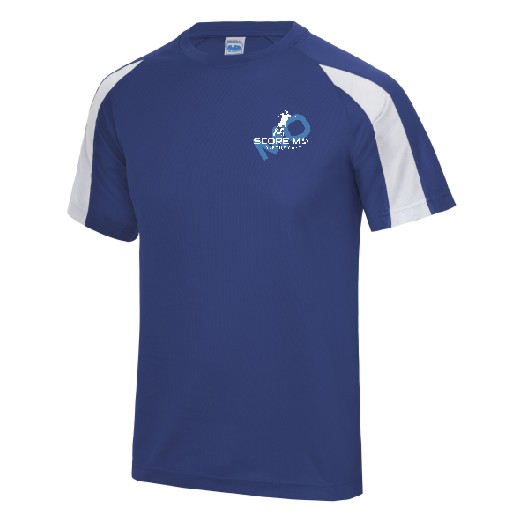 Score-Mo Two Tone Performance Teeshirt