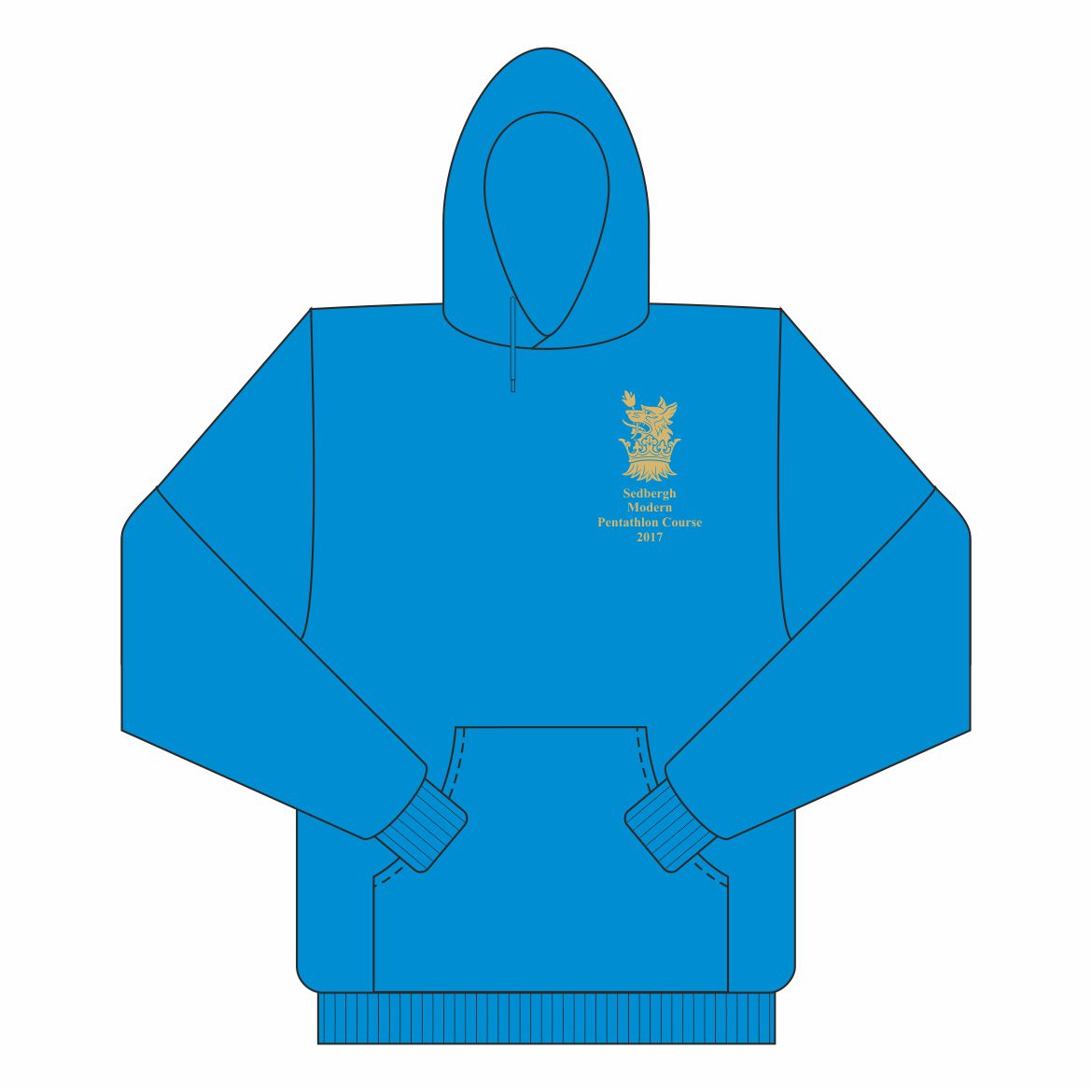 Sedbergh School MODERN PENTATHLON Hooded Sweatshirt