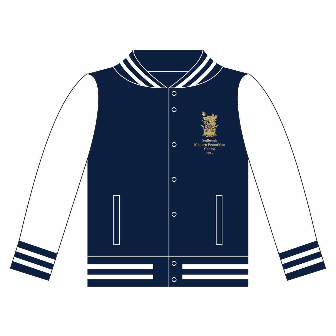 Sedbergh School MODERN PENTATHLON Varsity Jacket
