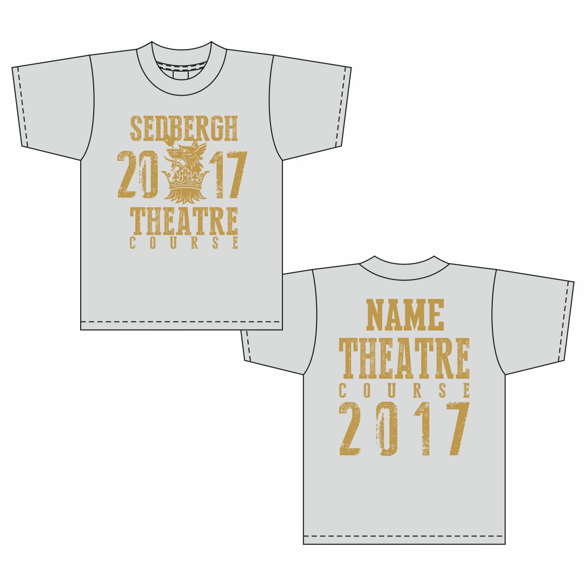 Sedbergh School THEATRE Cotton Teeshirt