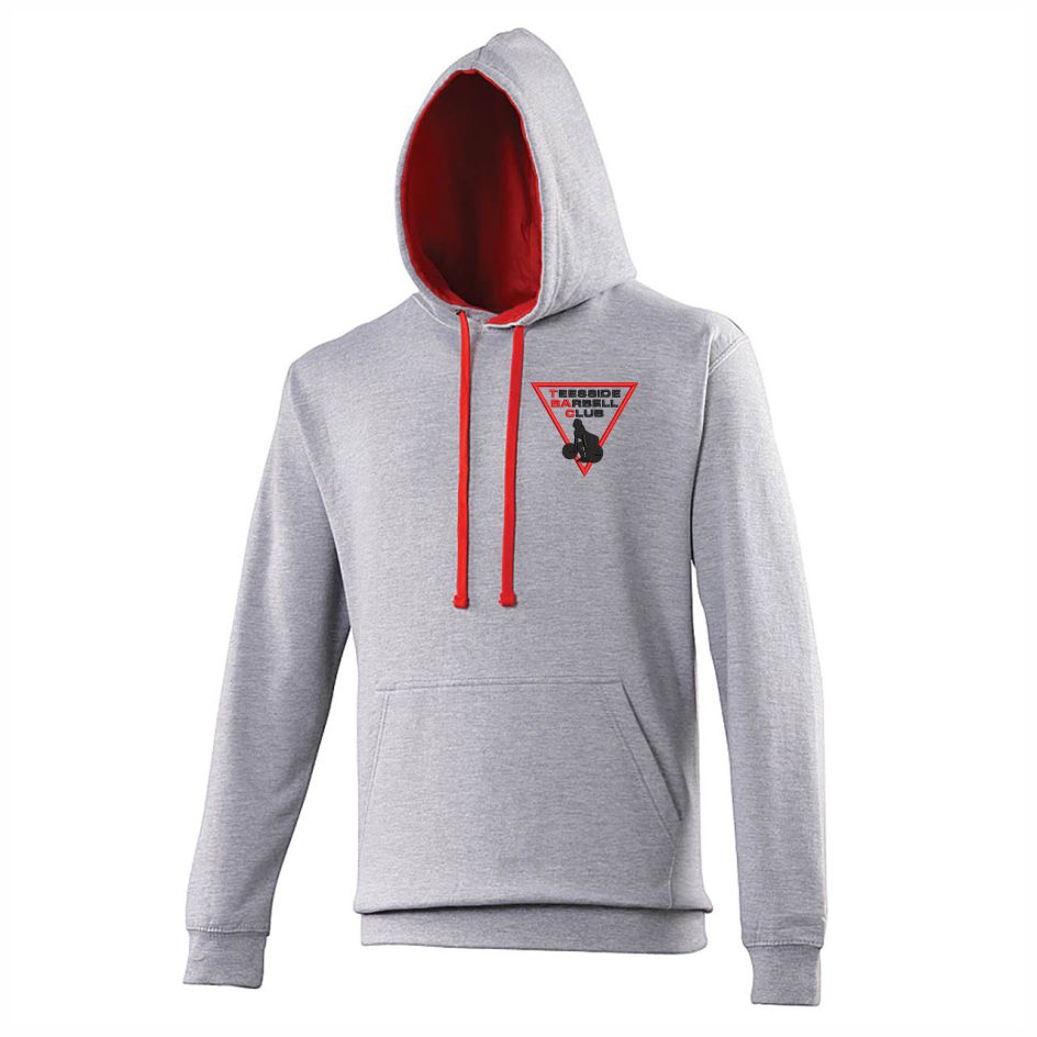 Teesside Barbell Club Two Tone Hood 