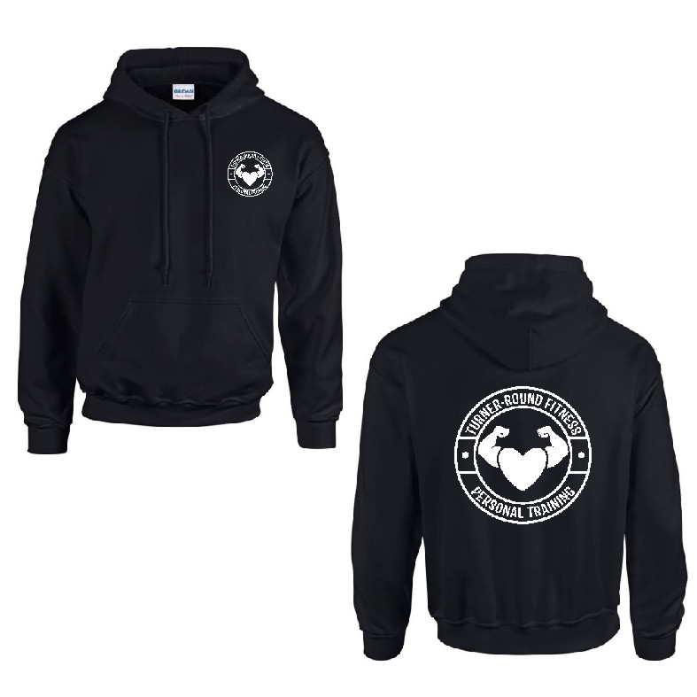 Turner-Round Fitness Hooded Sweatshirt with back print