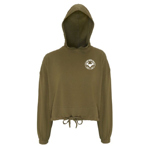 Turner-Round Fitness Cropped Oversized Hoodie
