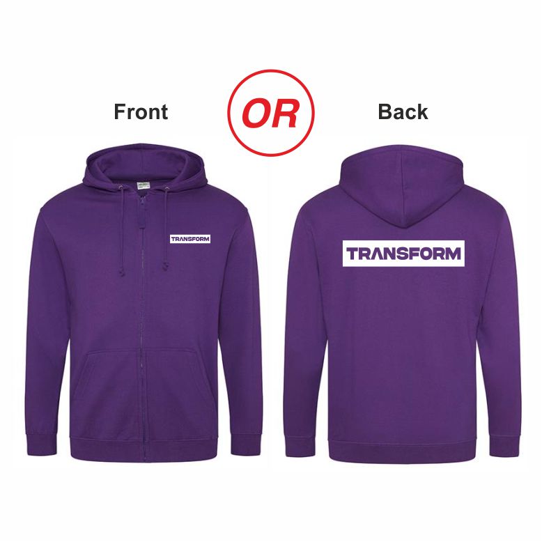 Transform Fitness Full Zip Hood