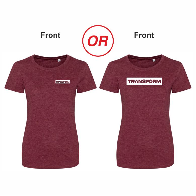 Transform Fitness Ladies Tri Blend Teeshirt
