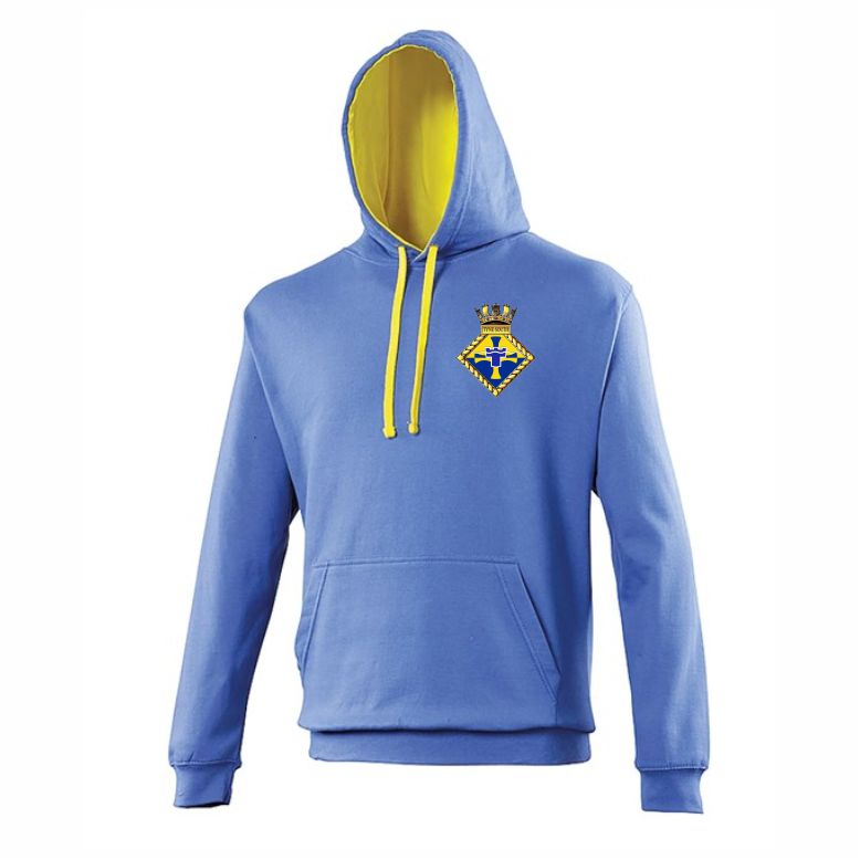 Tyne South District Sea Cadets Two Tone Hooded Sweatshirt