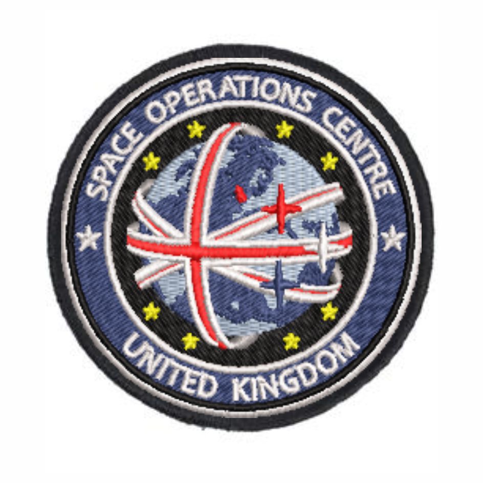 UK Space Operations Centre Patches (Pack of 5)