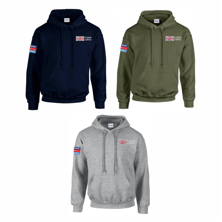 Veterans into Logistics - Hooded Sweatshirt