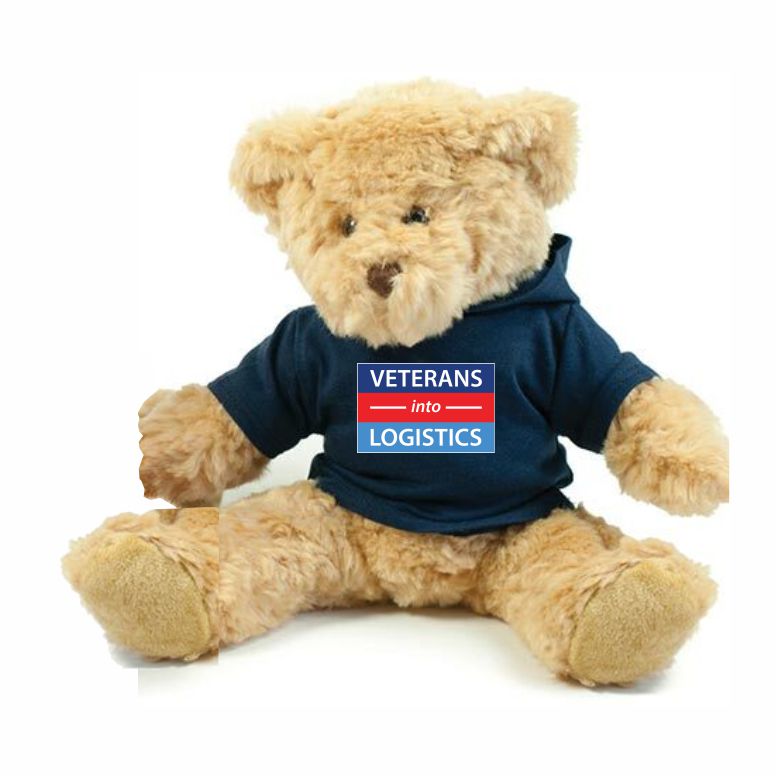 Veterans into Logistics - Teddy Bear (Med)