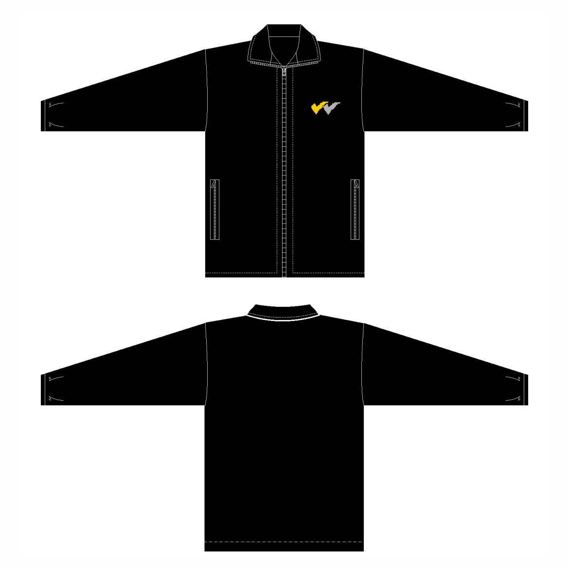 Whickham School Fleece Lined Waterproof Jacket
