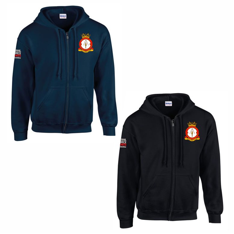 1313 (Whickham) Squadron RAFAC Full Zip Hooded Sweatshirt