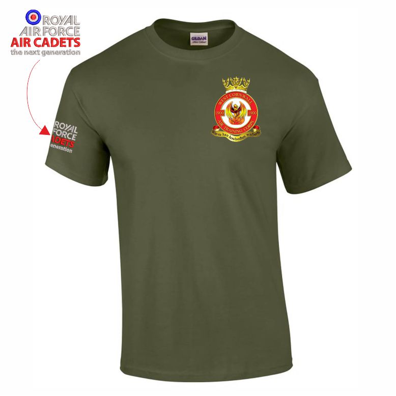 1900 (West Cornwall) Squadron RAFAC Cotton Teeshirt